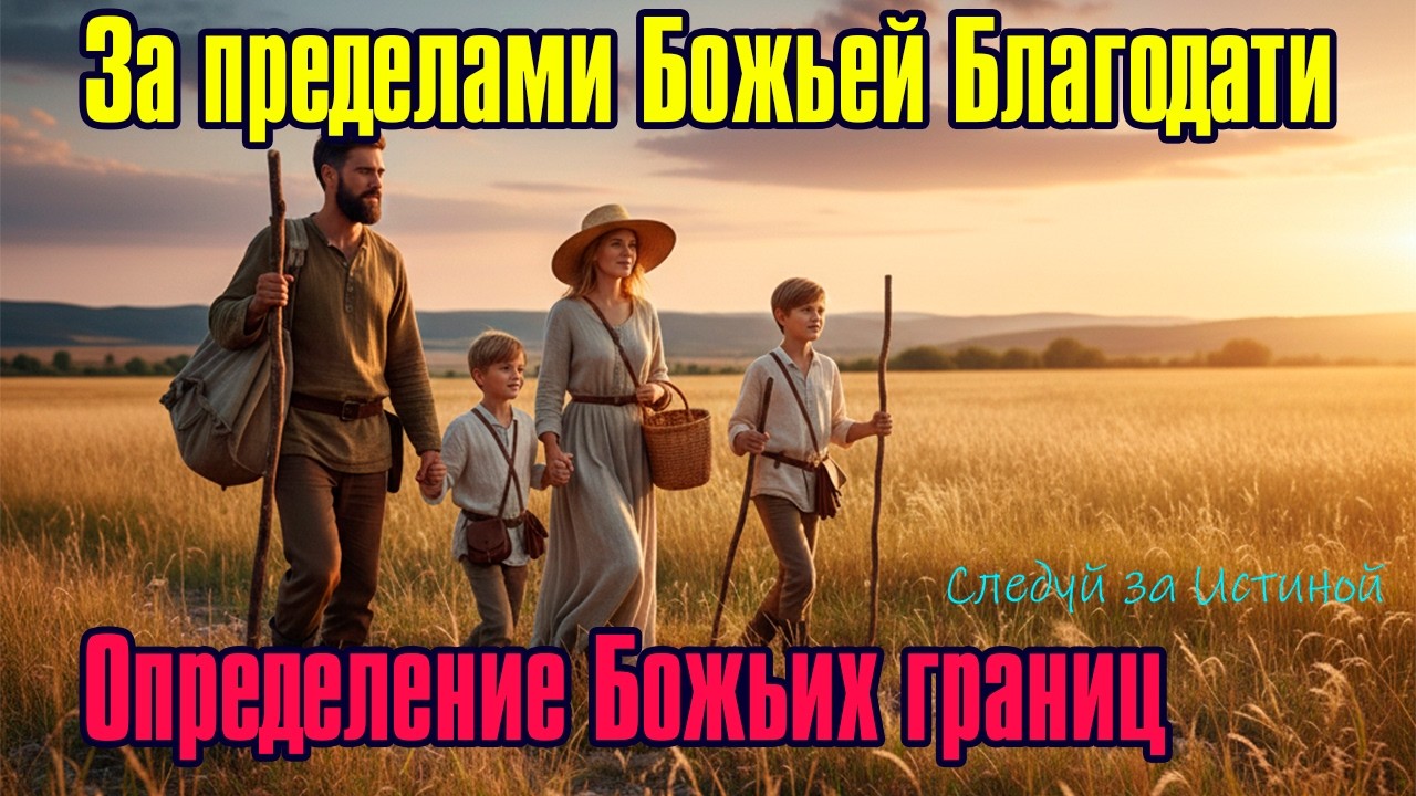‼️ЗА ПРЕДЕЛАМИ БОЖЬЕЙ БЛАГОДАТИ‼️