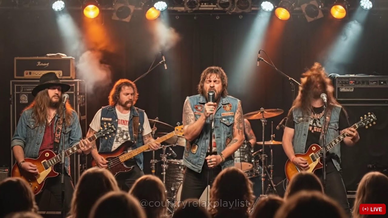 🔥Southern Rock Inferno 2025 | Texas Outlaw Power & Vintage | 🎸 Lynyrd Skynyrd & ZZ Top Vibes