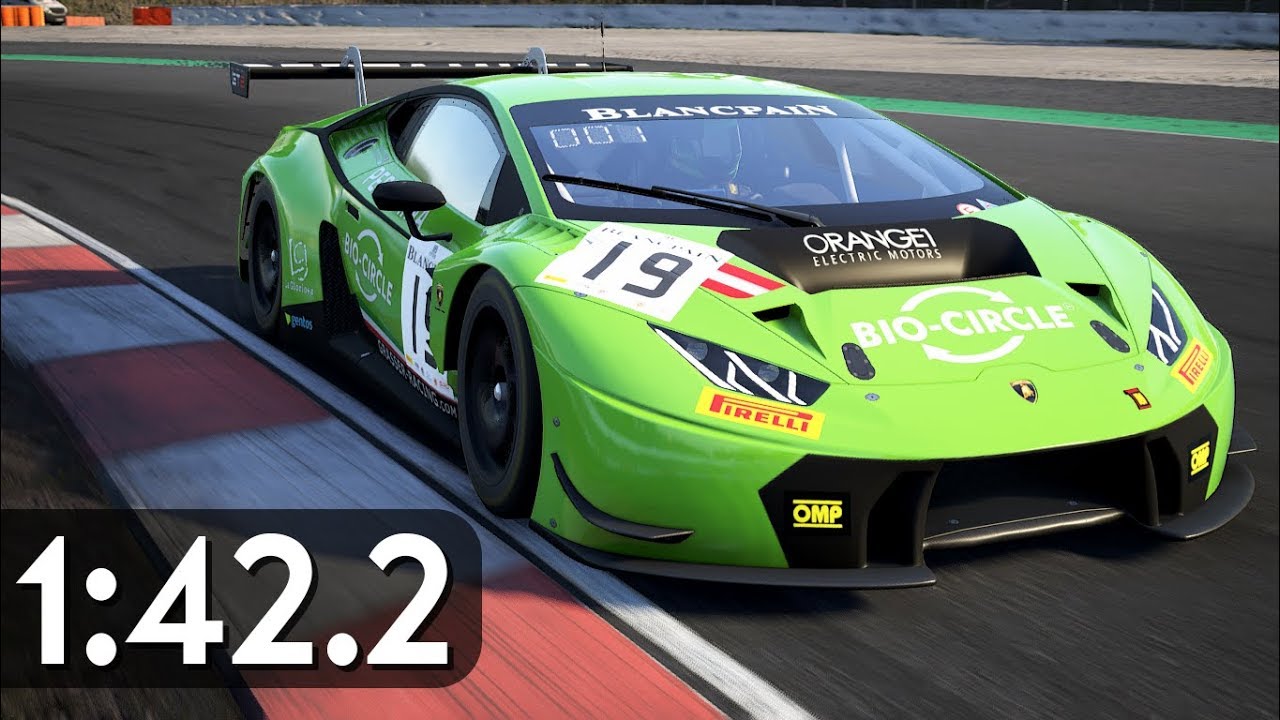 Assetto Corsa Competizione - Barcelona Hotlap 1:42.2 with Lamborghini Huracan GT3