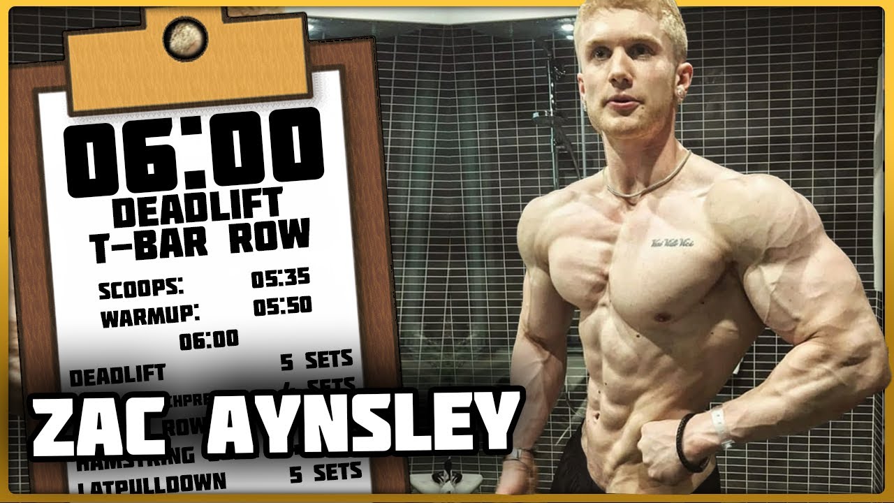 Zac Aynsley Komt Vroeg Trainen