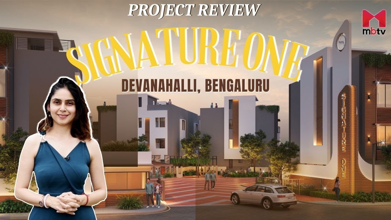 4 BHK Villas from INR 3.05 Cr onwards | Signature one, Devanahalli, Bengaluru 