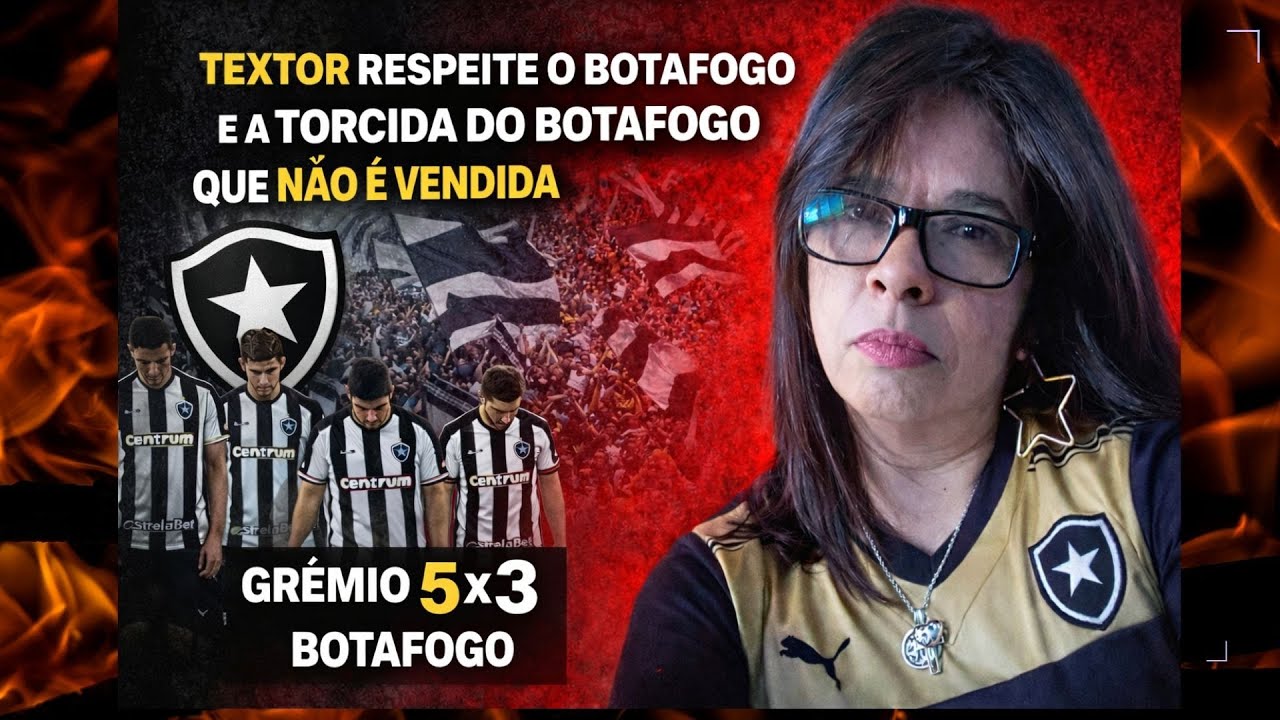 BOTAFOGO SUGADO E SUCATEADO POR  TEXTOR E ASSOCIATIVO PERDE POR 5 X 3 ENTRE MENTIRAS E DESRESPEITO
