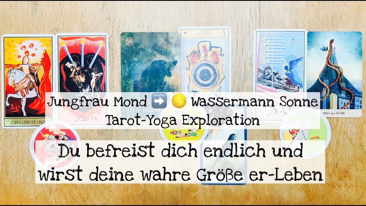 Jungfrau Mond ➡️ Wassermann Sonne - Du befreist dich endlich und wirst deine wahre Größe er-Leben
