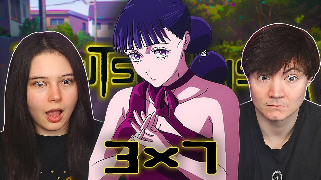 WHERE WE DROPPING?! ☔ JUJUTSU KAISEN Season 3 Ep 7 REACTION JJK 呪術廻戦 死滅回游 前編
