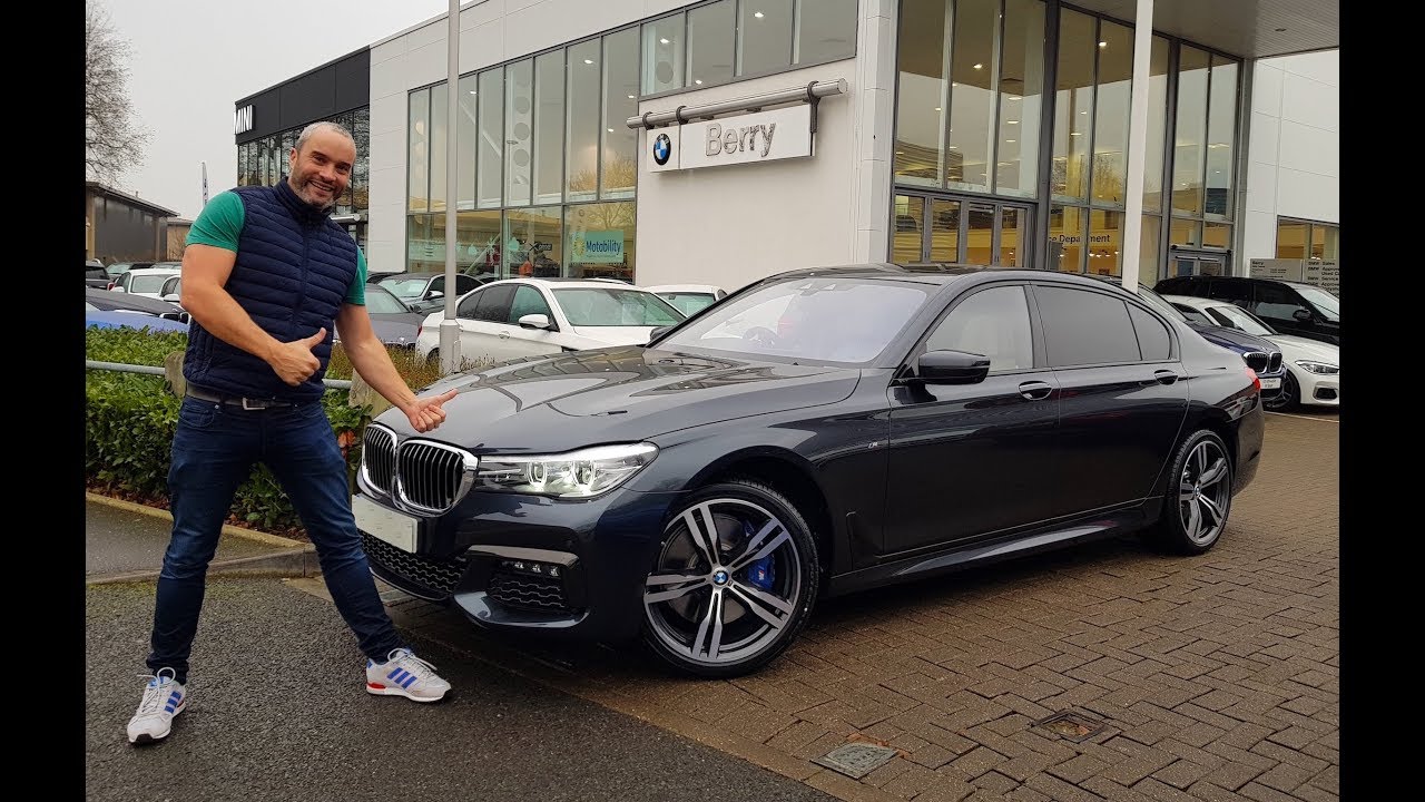 Collecting My New BMW 740LD xDrive M Sport 2018 - Joe Achilles