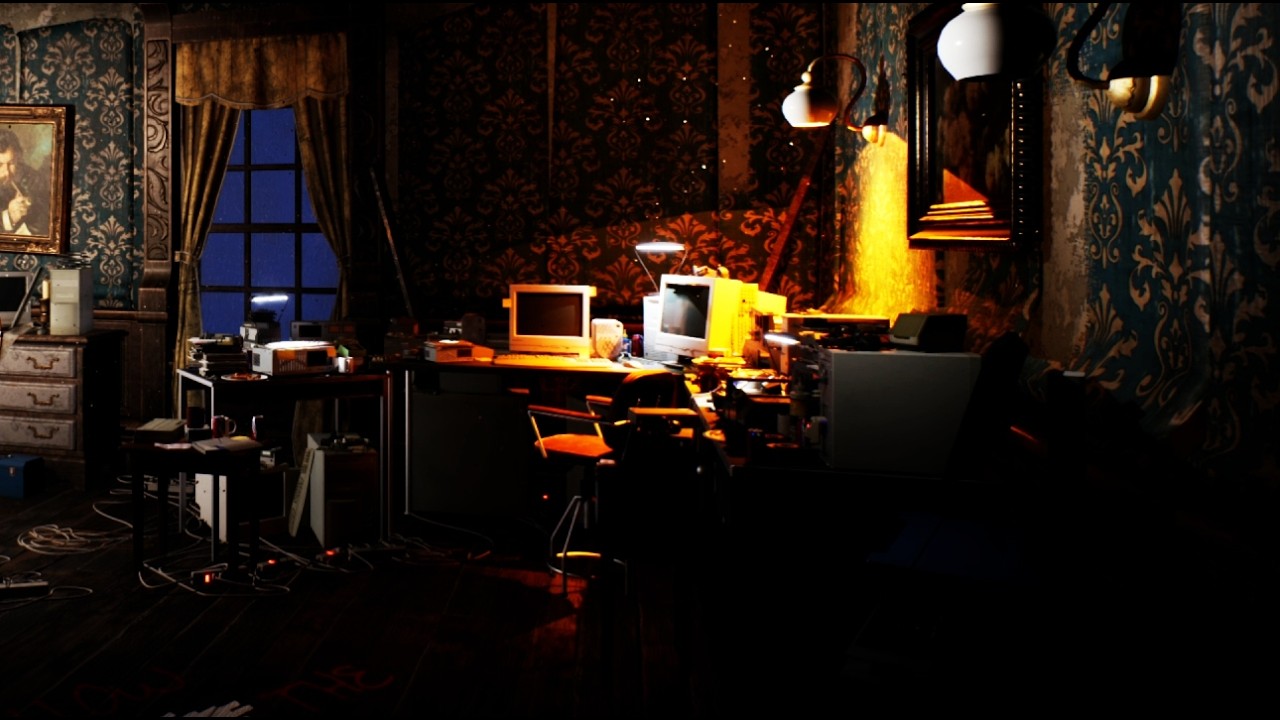 Hackers Haven: Abandoned Matrix Room | Retro PC ASMR Ambience (90s–2000s)