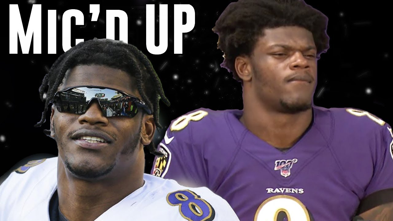 Lamar Jackson Best Mic'd Up & Funny Moments of MVP Season
