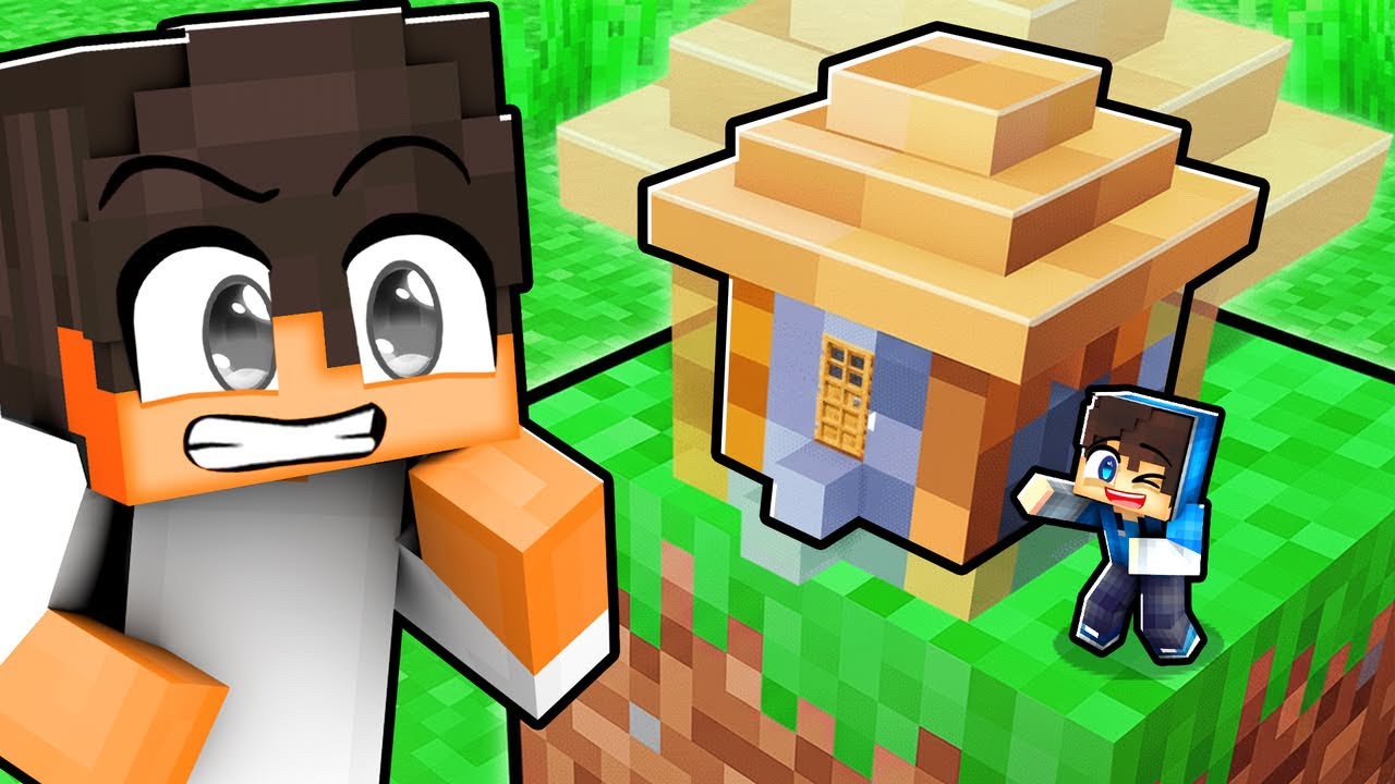 ZMENŠILI JSME SE A POSTAVILI NEJMENŠÍ DŮM V MINECRAFTU!