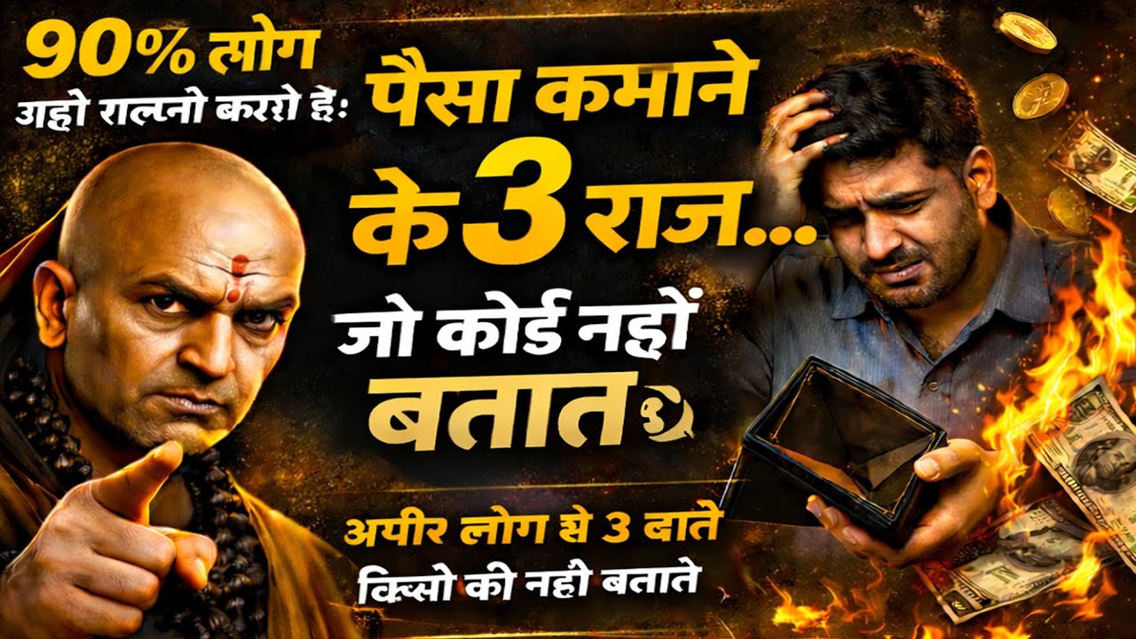 पैसा कमाने के 3 राज जो कोई नहीं बताता | 90% लोग यही गलती करते हैं