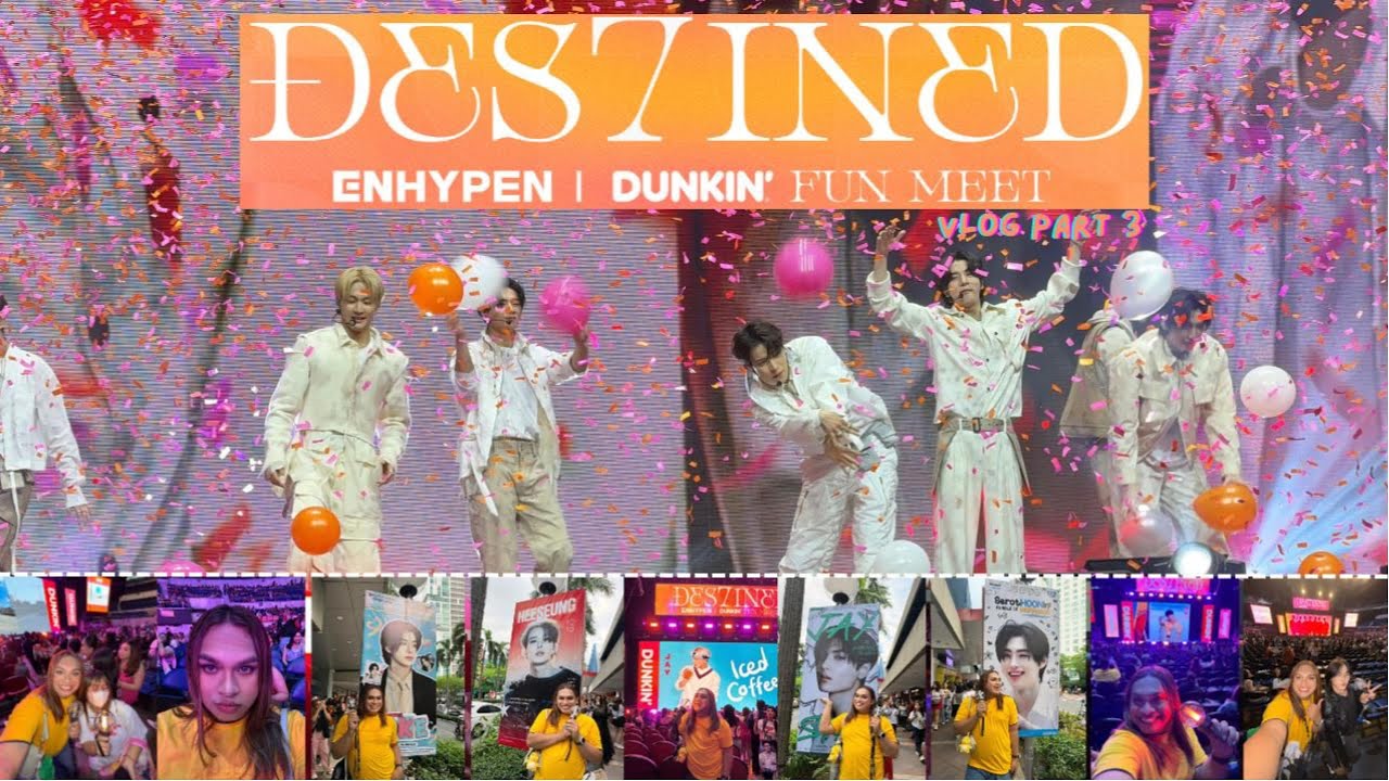 part 3 | dunkin' enhypen fun meet, destined connection game almost uncut