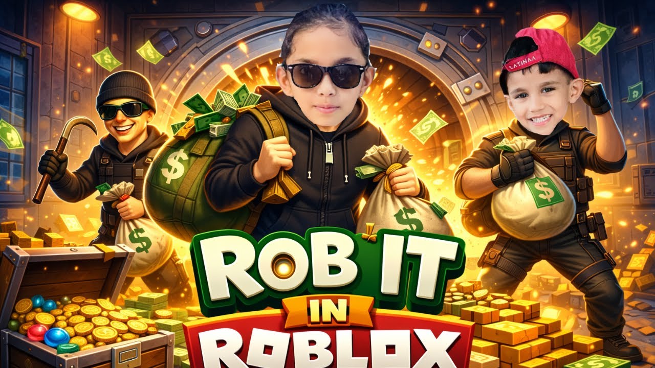 😆 We Became Robbers in Roblox! | Rob It | Aifa & Ainu’s Hub