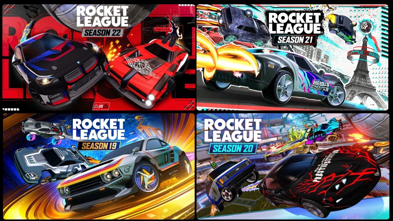 Every Rocket League Cinematic Trailer (Seasons 1-22) ⚽️🔥