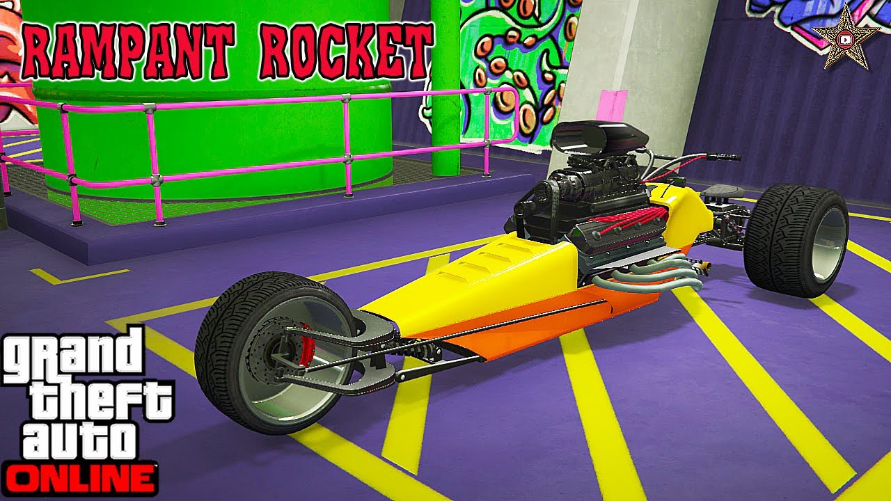 GTA ONLINE DLC КАЗИНО-ОТЕЛЬ DIAMOND - RAMPANT ROCKET (ТЮНИНГ И ОБЗОР)