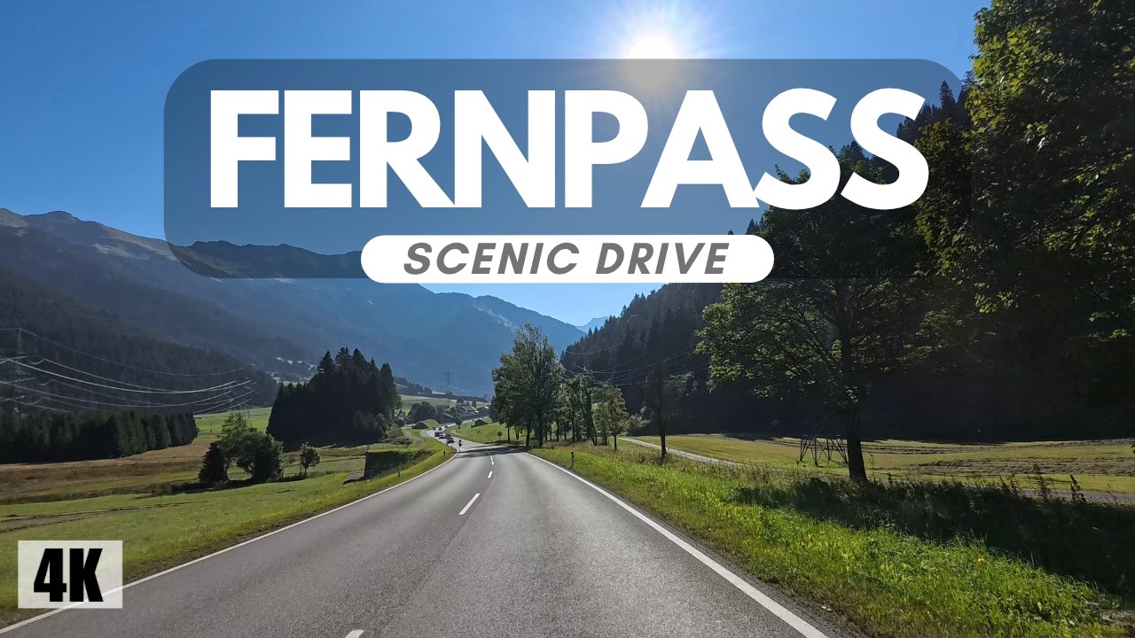Vils - Nasserreith | Fernpass Straße B179 | Scenic Drive | Tyrol Austria | 4K ASMR