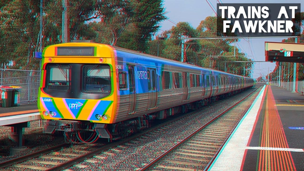 Trains at Fawkner - June 2022