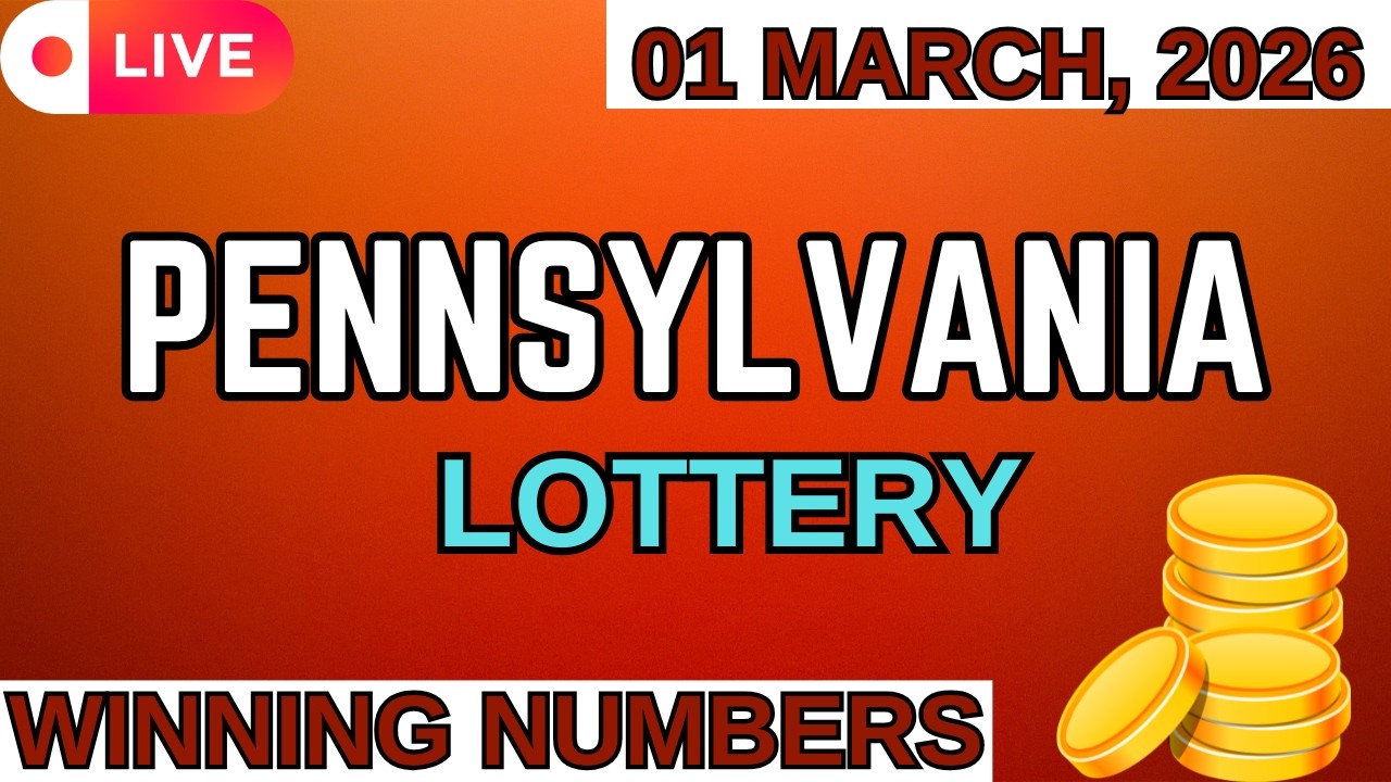 Pennsylvania Day Lottery Results For - 01 Mar, 2026 - Pick 2 - Pick 3 - Pick 4 - Pick 5 - Powerball