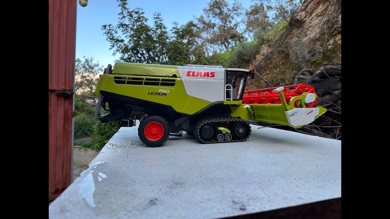 CLAAS  LEXION 780 RC Bruder conversion part 1