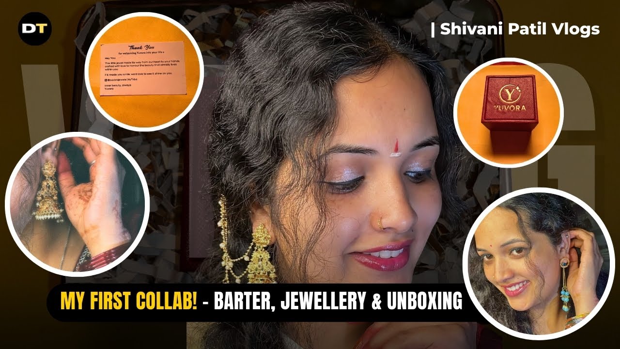 First Ever Barter Collab 😍 | Gift Unboxing from @yuvorajewels  | Here&rsquo;s What I Have to Say&hellip;