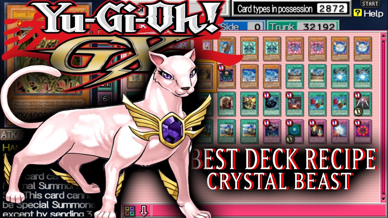 CRYSTAL BEAST DECK JESSE ANDERSON - TIPS & TRICK YU-GI-OH GX TAG FORCE 2 PART20