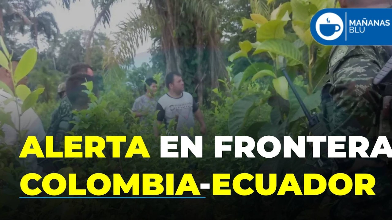 Así es la bomba ecuatoriana que cayó en Colombia: en un cultivo de coca y pesaba 250 kilos