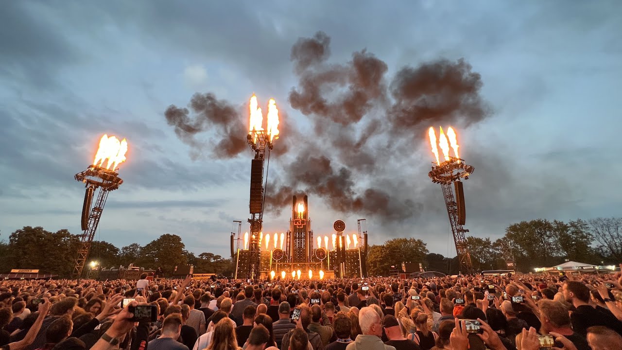 Rammstein live at Goffertpark Nijmegen The Netherlands 2022 4K60 HDR