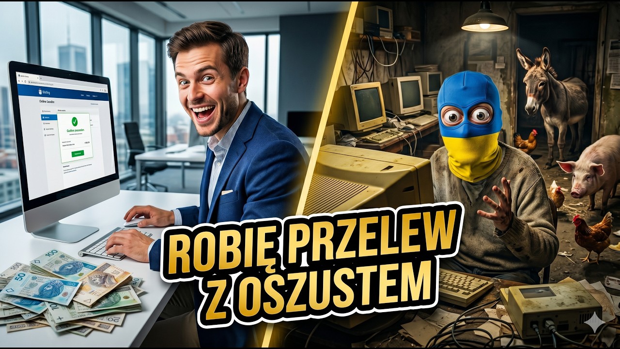 Robię przelew😱💰 z niecierpliwym oszustem🫏💙💛 - Rozmowy z oszustami