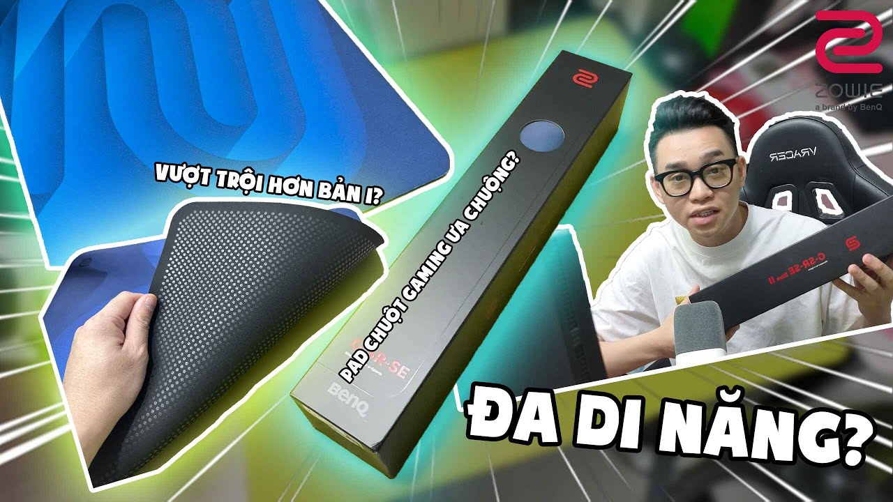 REVIEW Pad Chuột Gaming Mới Của ZOWIE 