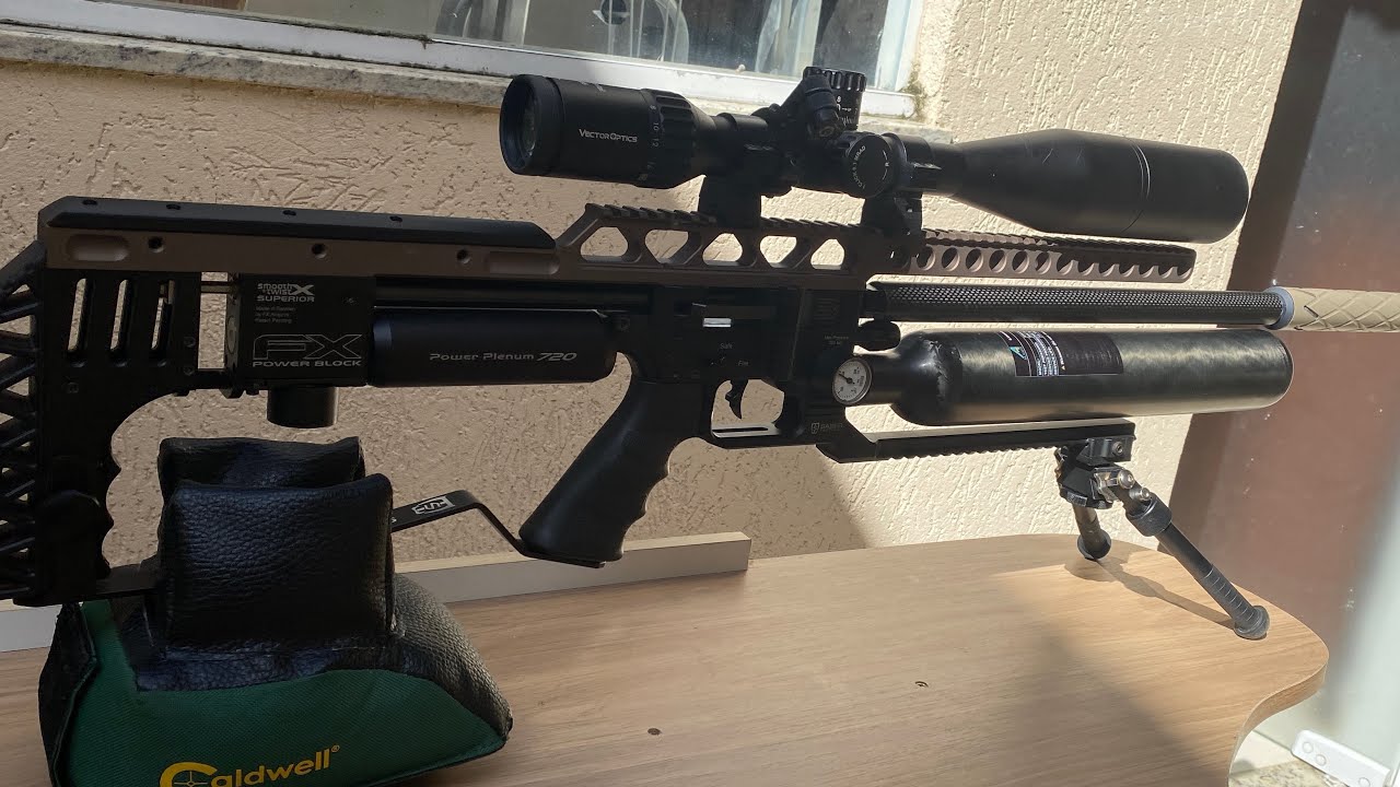 FX IMPACT M3 .22 - TRILHO Air Marksman Rail