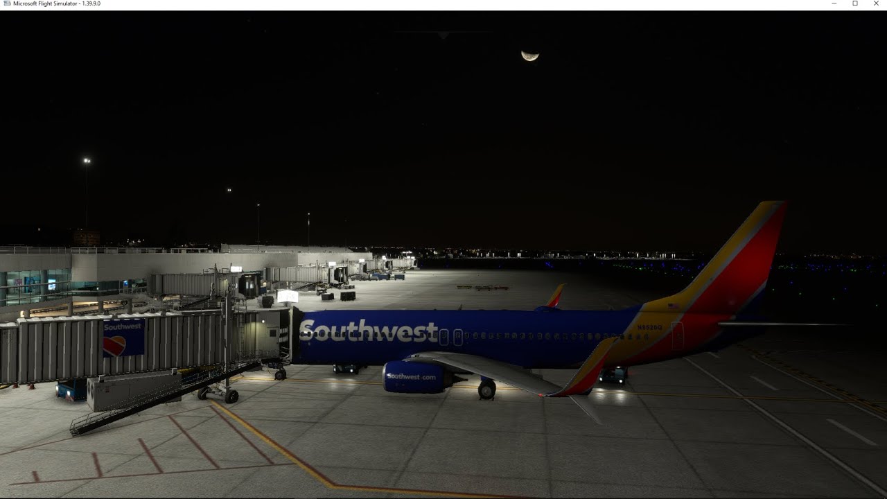 VATSIM SWA3979 Ontario - Las Vegas B737-800