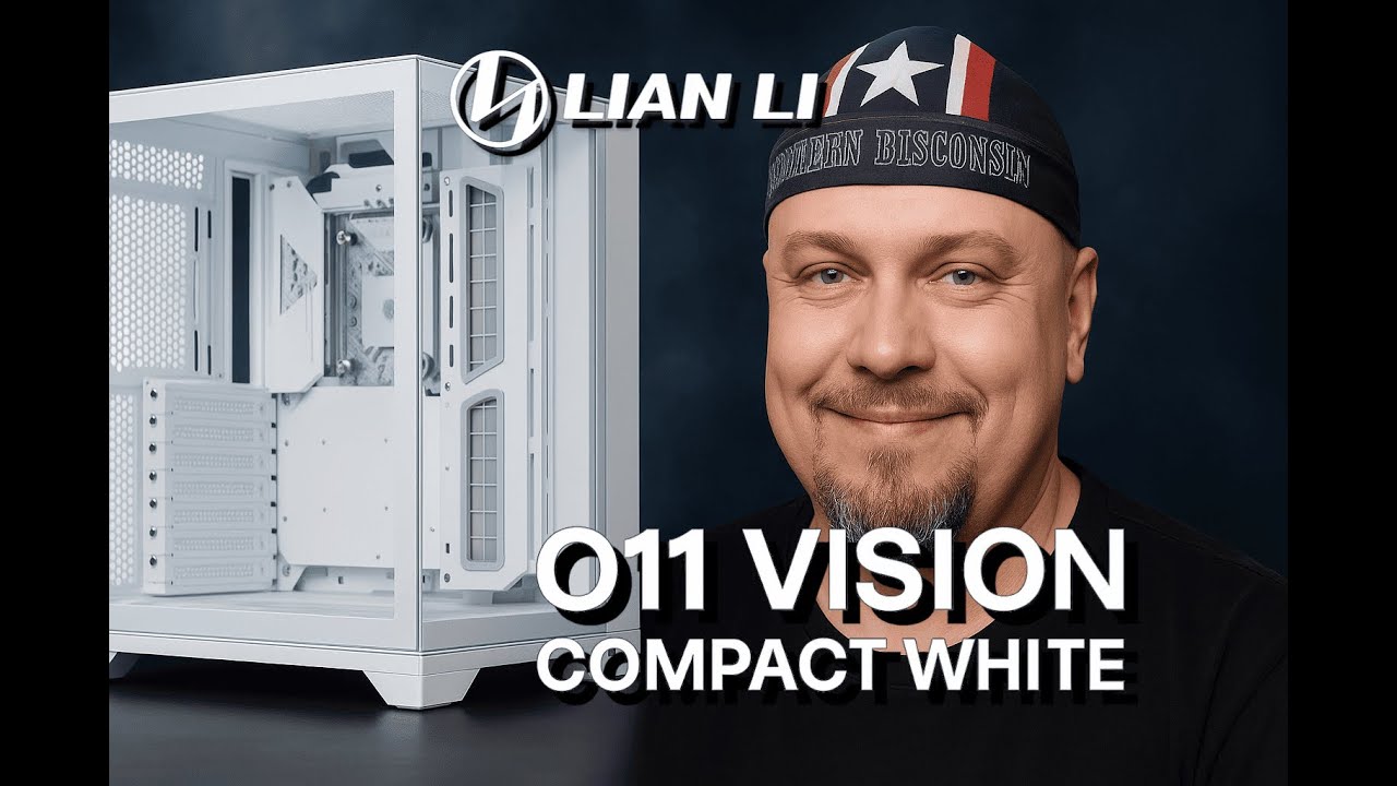 Lian Li O11 Vision Compact White &mdash; Лучший Белый Корпус 2025? Распаковка, Полный Обзор и Сборка ПК