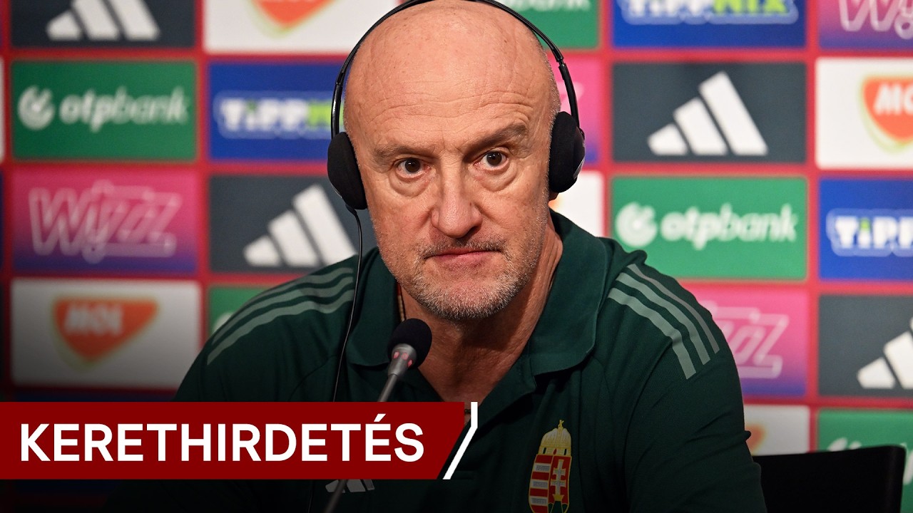 KERETHIRDETÉS 🚨 Marco Rossi sajtótájékoztatója | magyar labdarúgó-válogatott