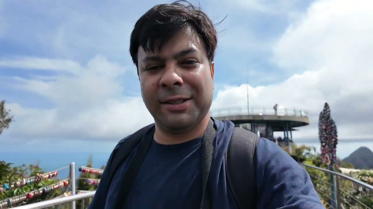 Riding the World’s Steepest Sky Cab to Langkawi Sky Bridge! 😱🌏