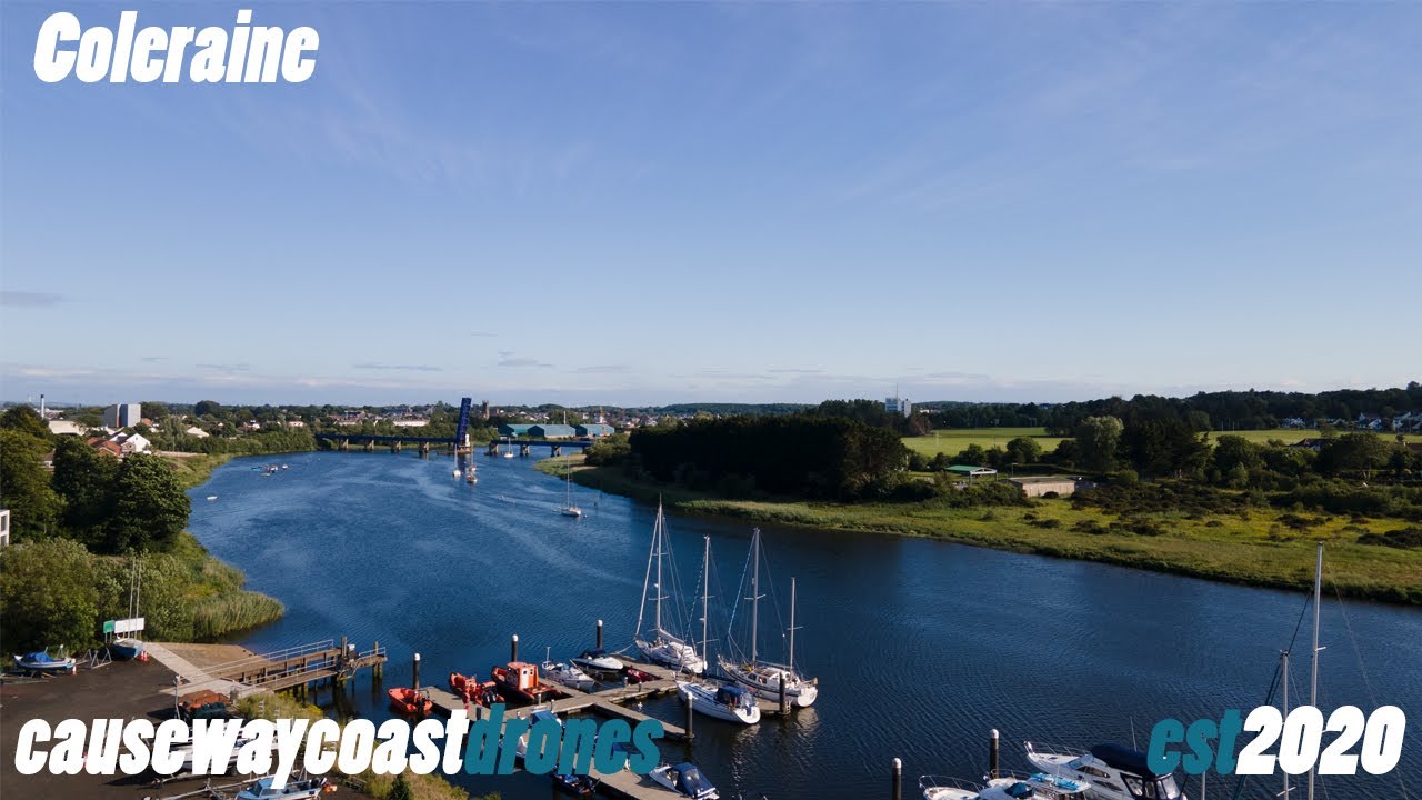 Smooth Rivers, Coleraine, Northern Ireland - 4K