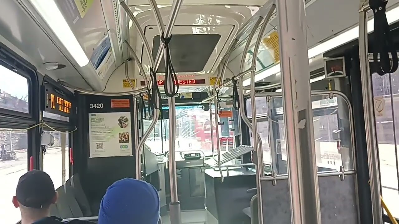 P1 to Downtown from East Liberty Station.