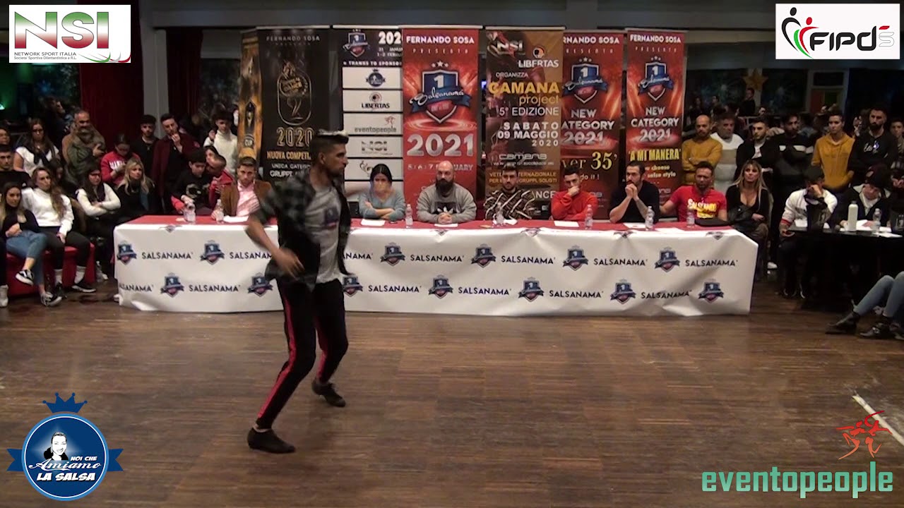 SALSANAMA' 2020 : IRYGOYEN BORDE LUCAS  VS DE ANGELIS NICOLO'   - AMATEUR MEN - 85