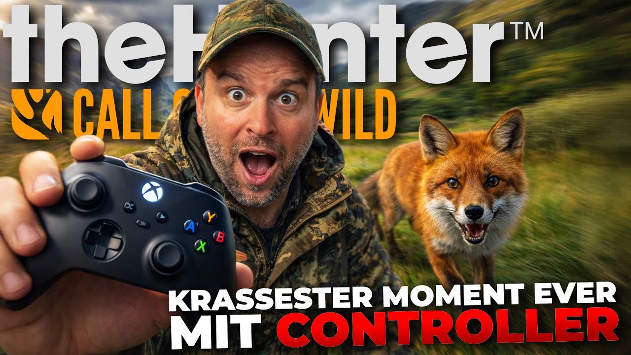 CONTROLLER-CHAOS im Multiplayer.. und dann passiert das KRASSESTE nach 3500 Stunden theHunter 😳
