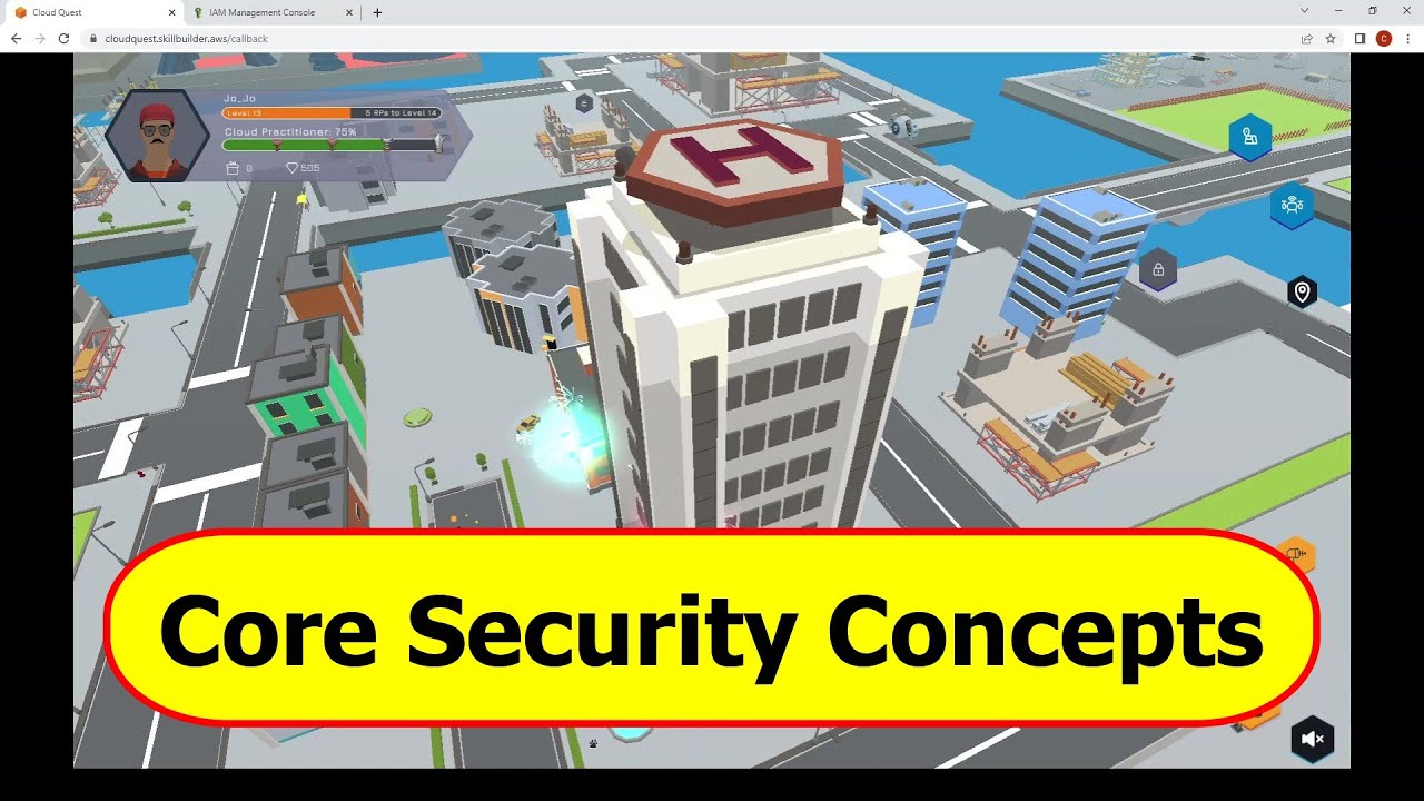 AWS Cloud Quest - Core Security Concepts