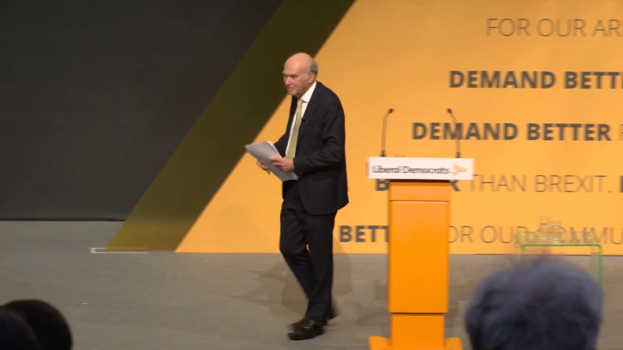 Liberal Democrats spring conference 2019 - York - Sunday 17 March