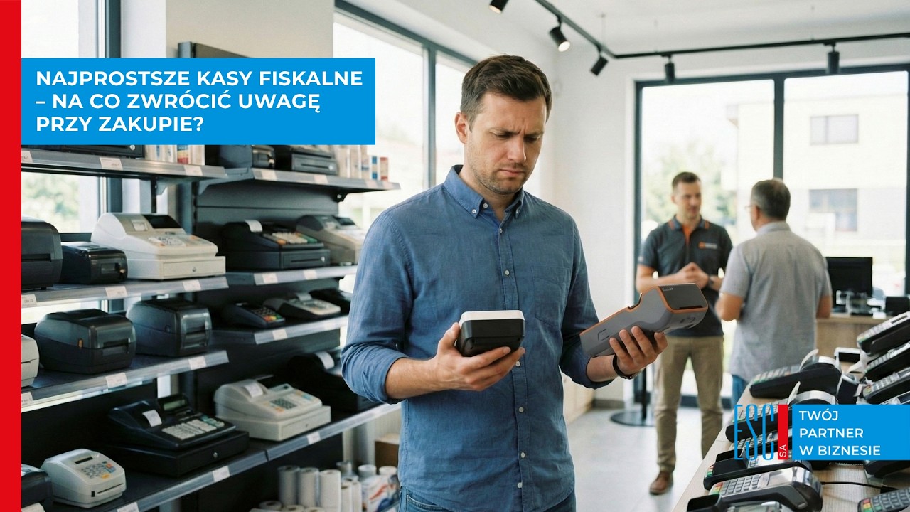 Najprostsze kasy fiskalne – na co zwrócić uwagę przy zakupie?