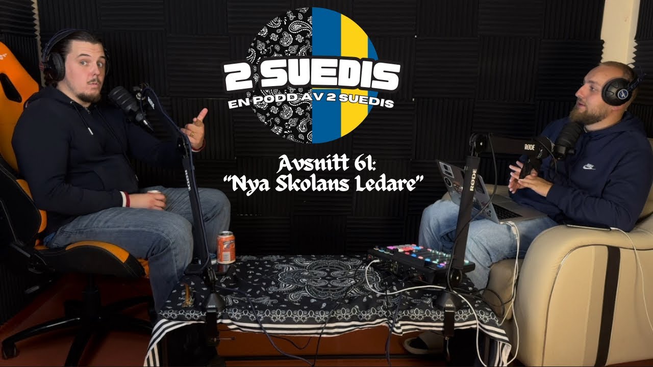Nuqi, ADAAM x Greekazo, JB, Pernilla Wahlgren + | 2 Suedis, Avsnitt 61: ”Nya Skolans Ledare”