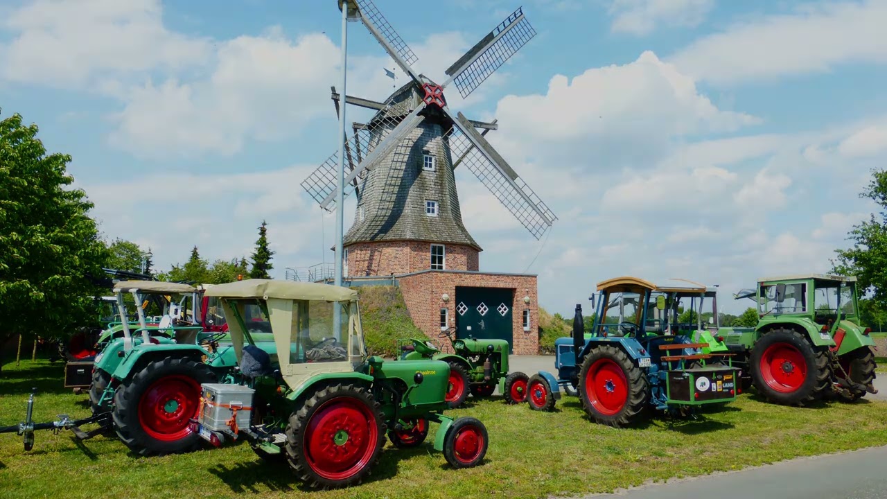 Ausfahrt mir Freunden 2019 Oldtimer-Schlepper Riesenbeck