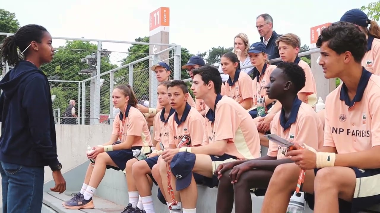 Deviens ramasseur de balles à #RolandGarros avec Fête le Mur 🎾 Episode 3 :  Mimoun à Roland-Garros