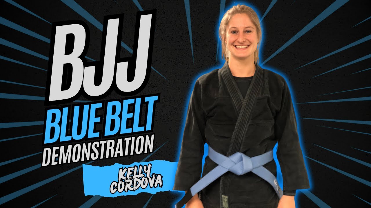 BJJ Blue Belt Demonstration I Kelly Cordova I Roy Dean Affiliate