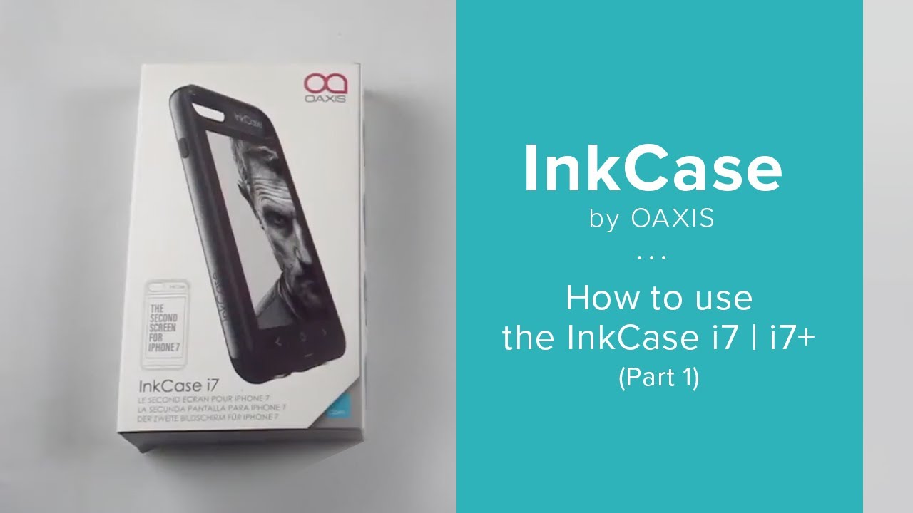 How to use the InkCase i7/ i7+ - Part 1