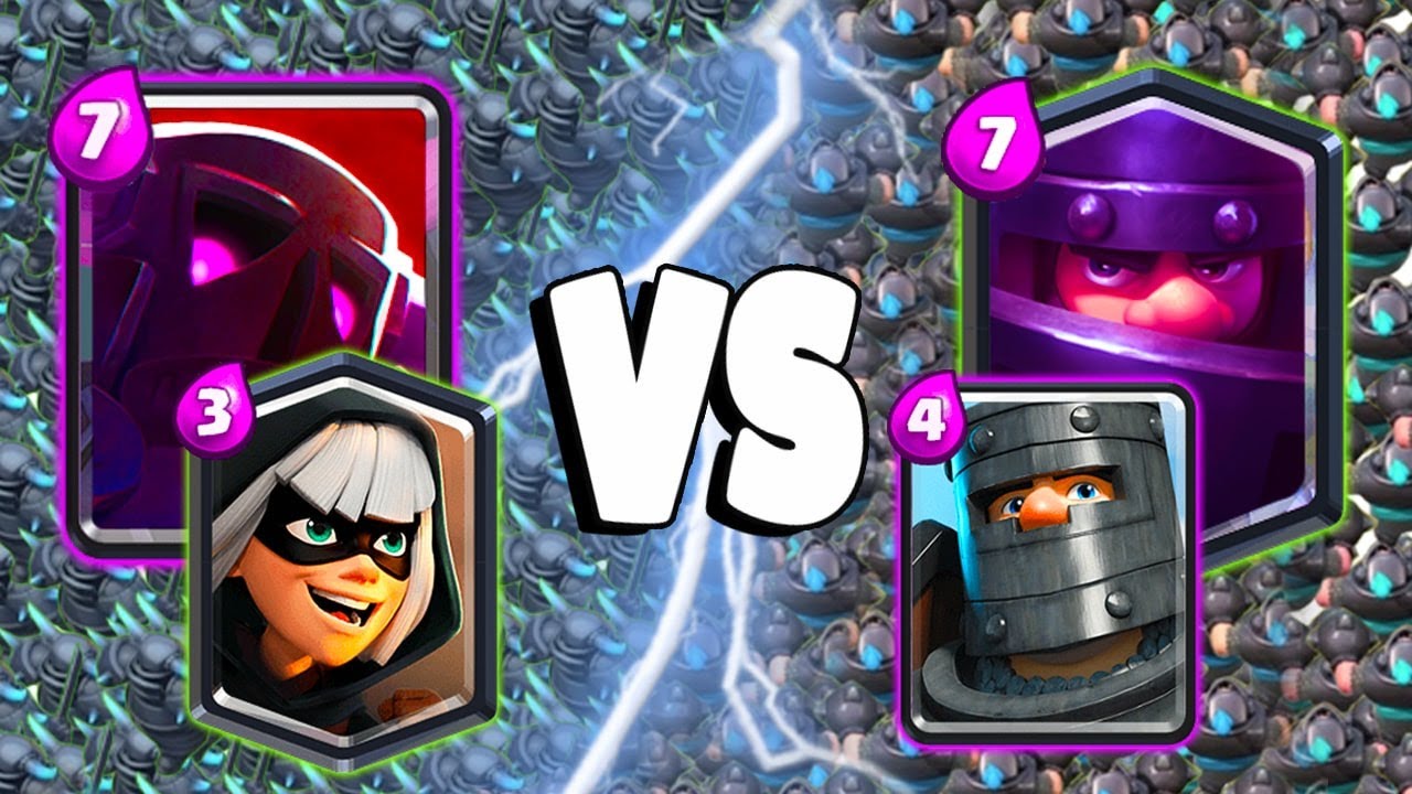 PEKKA  + BANDIT Vs MEGA KNIGHT + DARK PRINCE | 2v2 | Clash Royale Battle