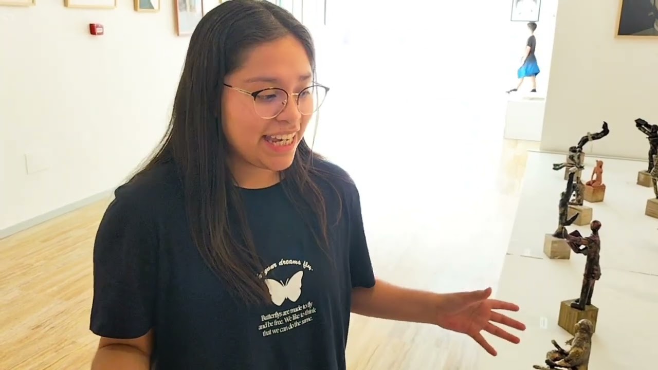 Exposición de arte de los alumnos del IES Ibáñez Martín