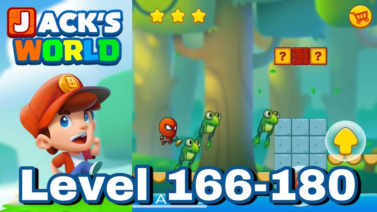 Alin | Jack’s World | Level 166-180 | All Stars ⭐⭐⭐ | End Game