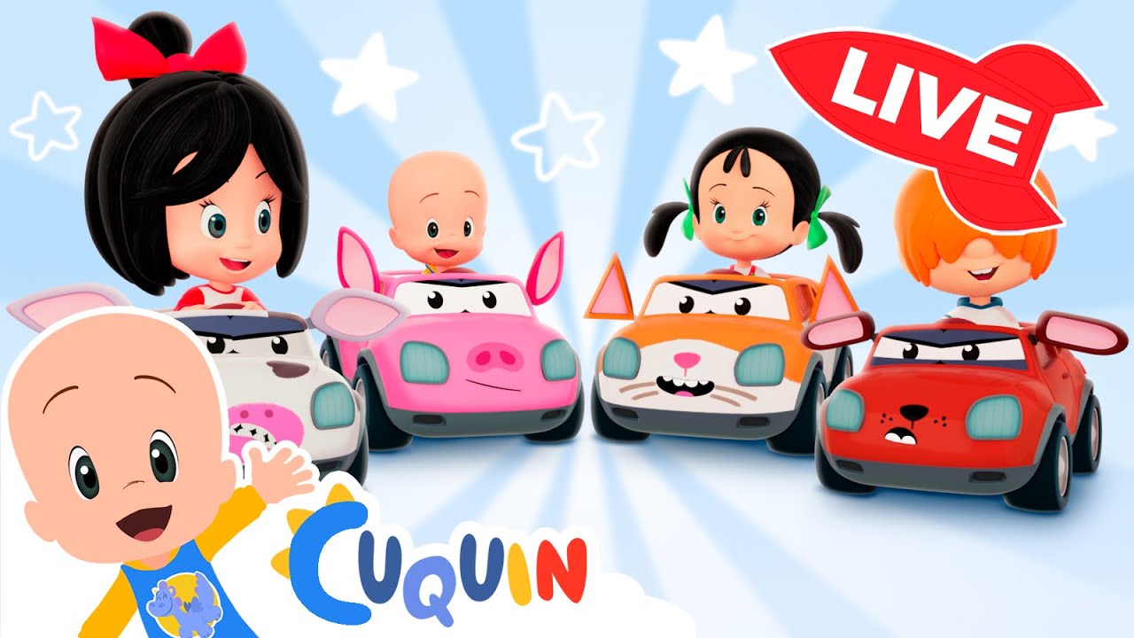 🔴 DIRECTO 🔴 Aprende los colores, los n&uacute;meros y las formas con Cuqu&iacute;n | V&iacute;deos educativos para ni&ntilde;os