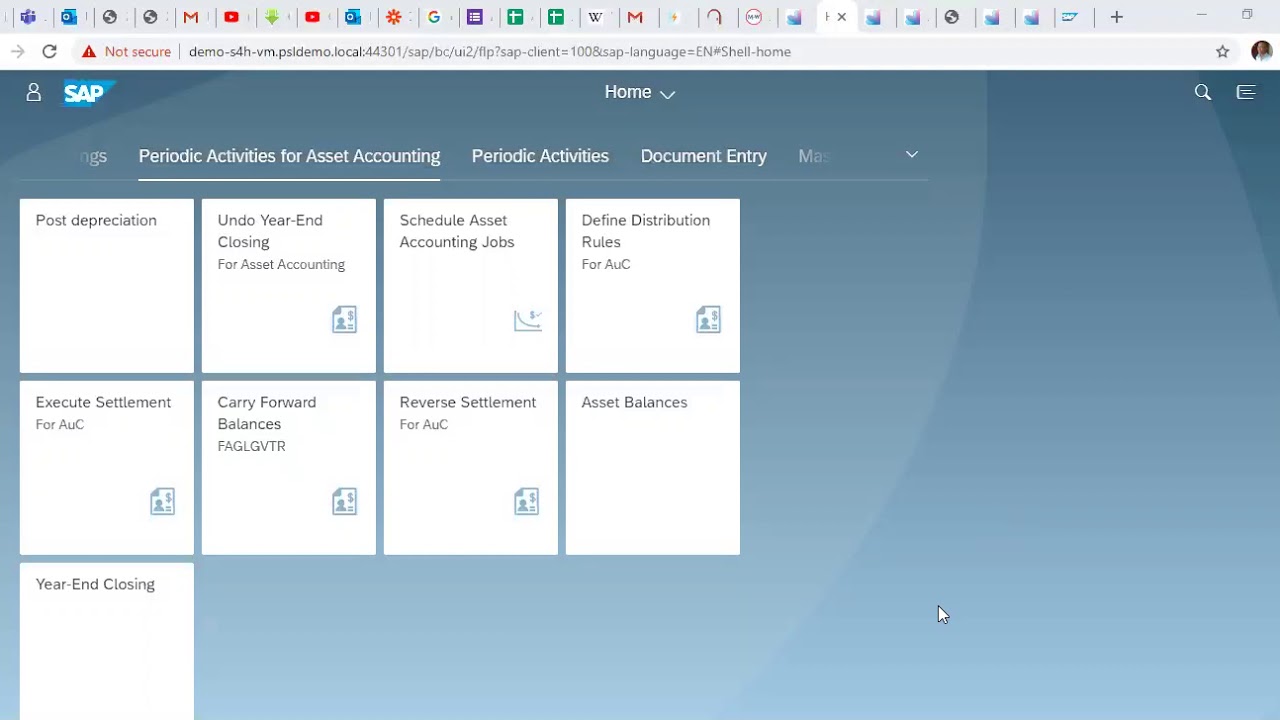 SAP S/4HANA - Carry Forward Balances in Asset Accounting