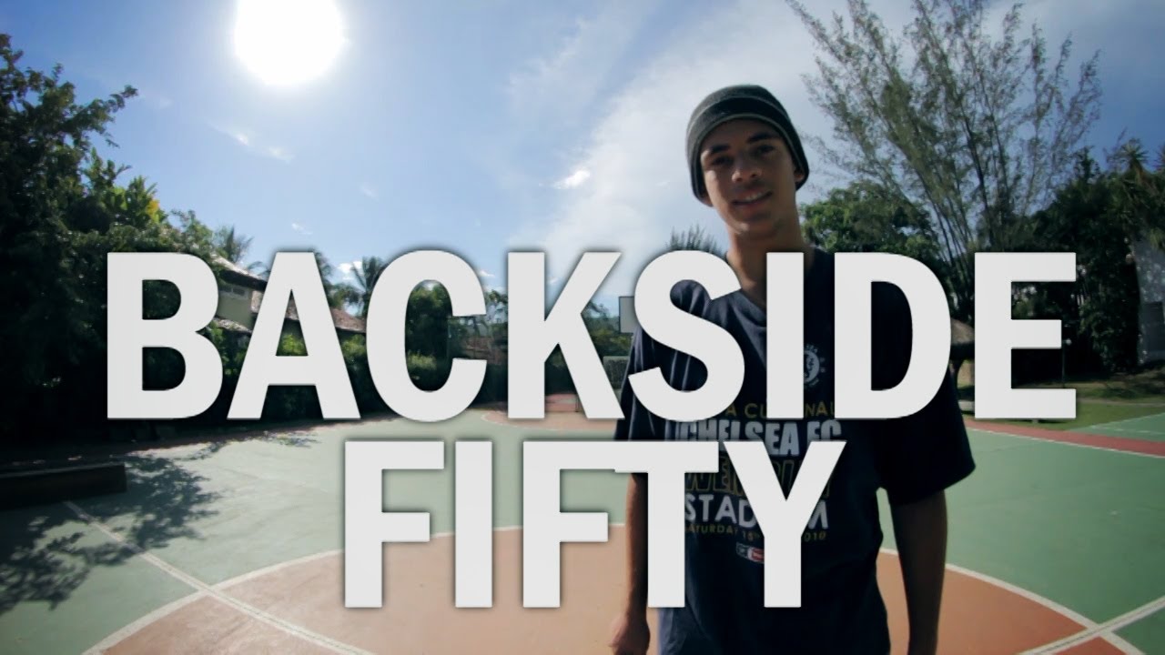 Como Mandar - BACKSIDE FIFTY (Corrimão e Caixote) - SkatistaBR